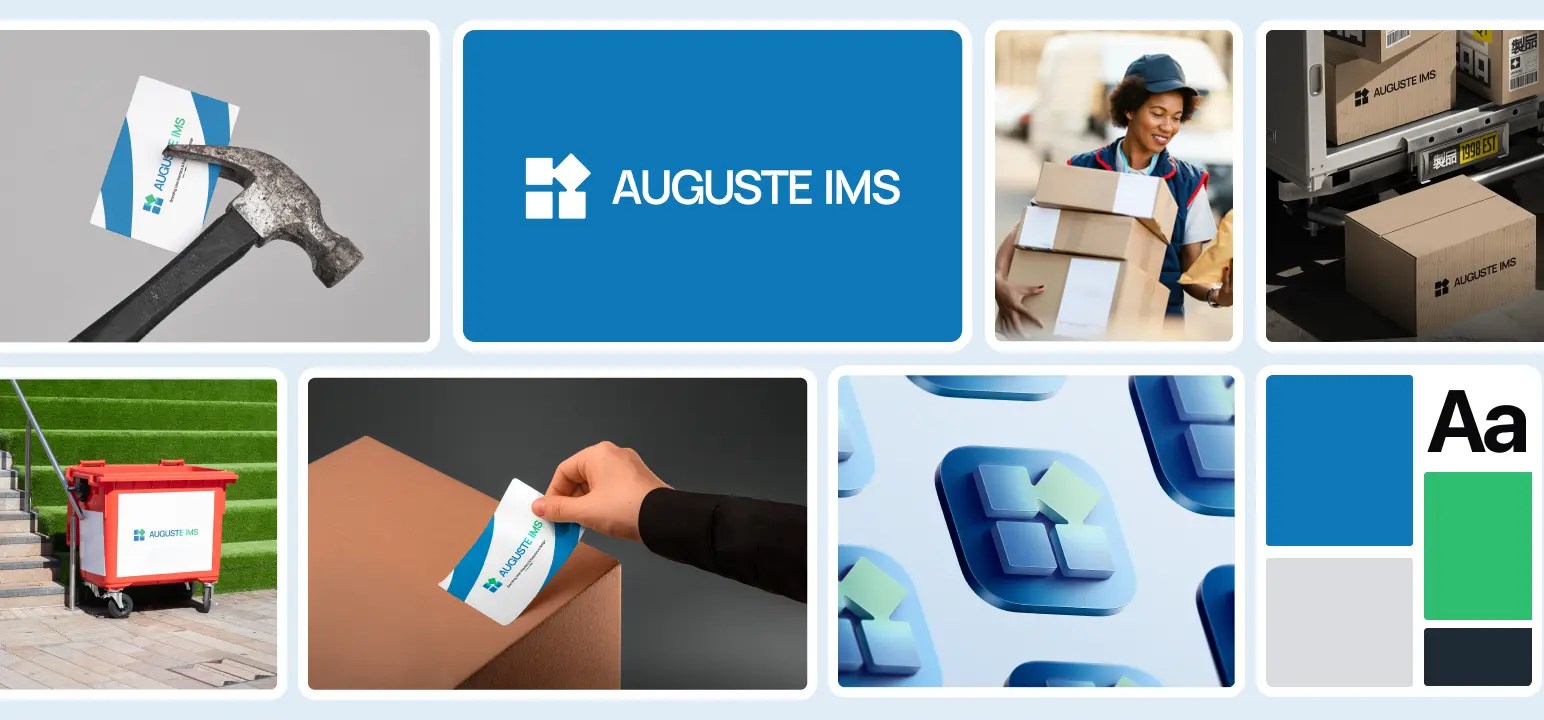 Modernisation de l'identité visuelle de Auguste IMS