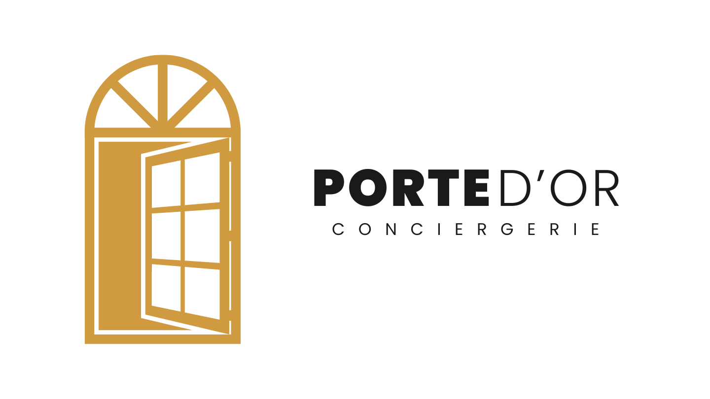 Old logo of Porte d'Or
